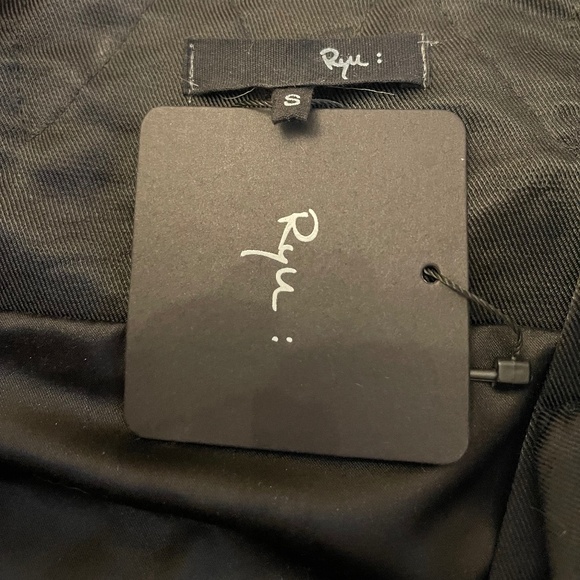 NWT! RYU For Anthropologie Ruffle Front Cardigan SMALL Cropped - Picture 6 of 13